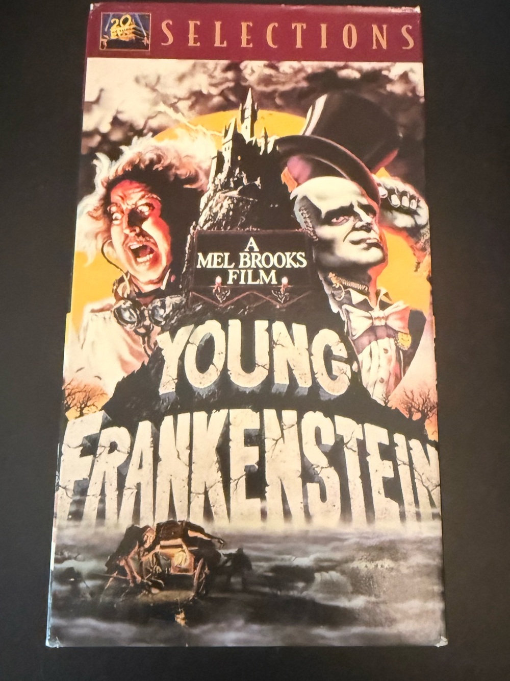Young Frankenstein VHS Tape 1974 Horror Spoof/Comedy Gene Wilder Mel Brooks